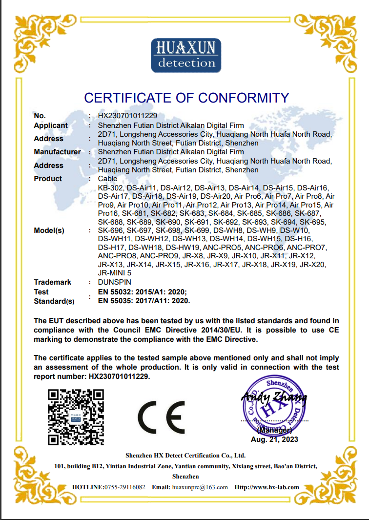 CE Certification