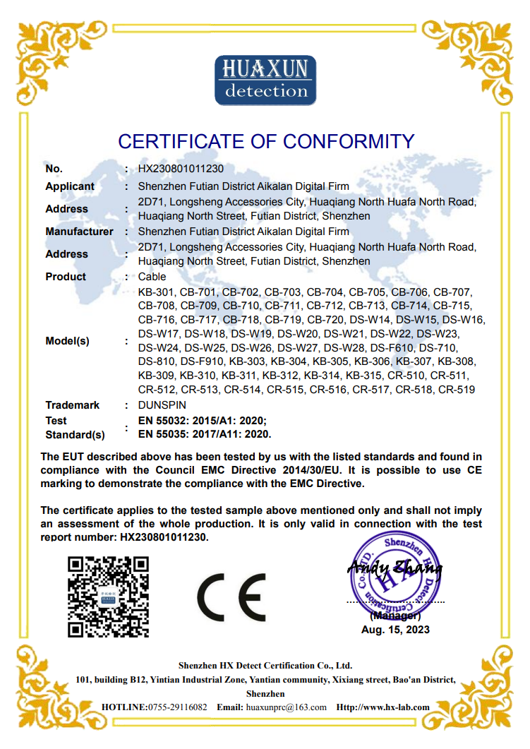 CE Certification